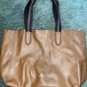 Coach Tan Leather Tote Bag